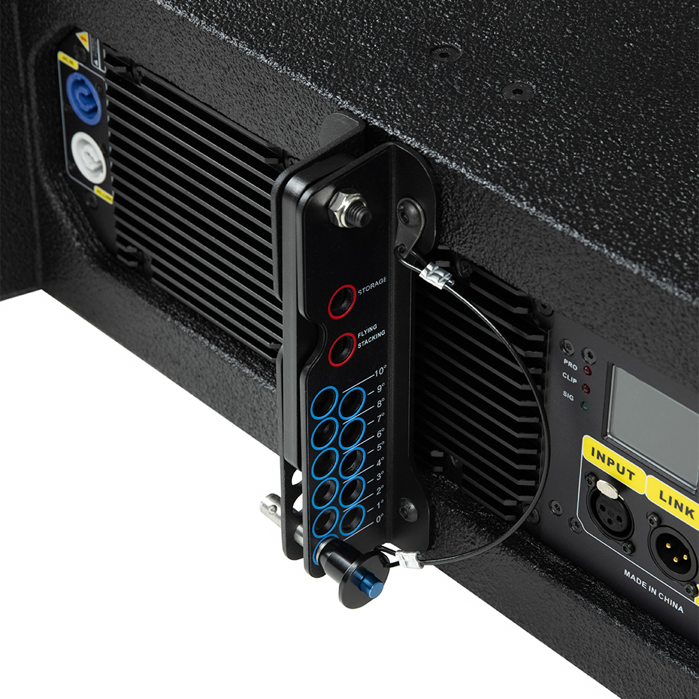 Активная система линейного массива, 3-полосная, 2х8", 1х3" 2х500Вт, 135дБ, акустическая фанера