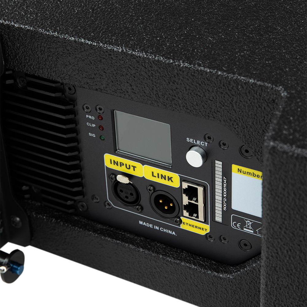 Активная система линейного массива, 3-полосная, 2х8", 1х3" 2х500Вт, 135дБ, акустическая фанера