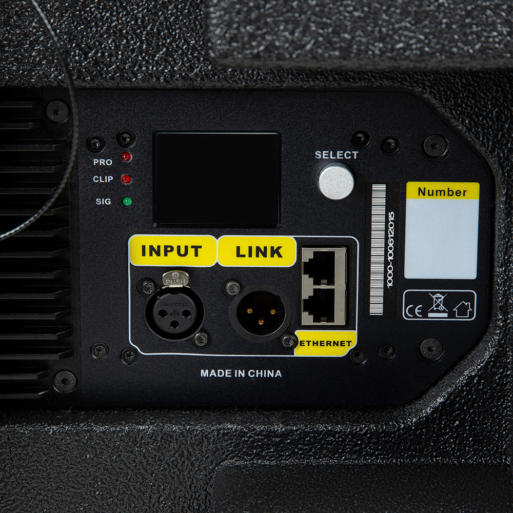 Активный сабвуфер, усилитель 1000Вт, 1х18", 135дБ, акустическая фанера