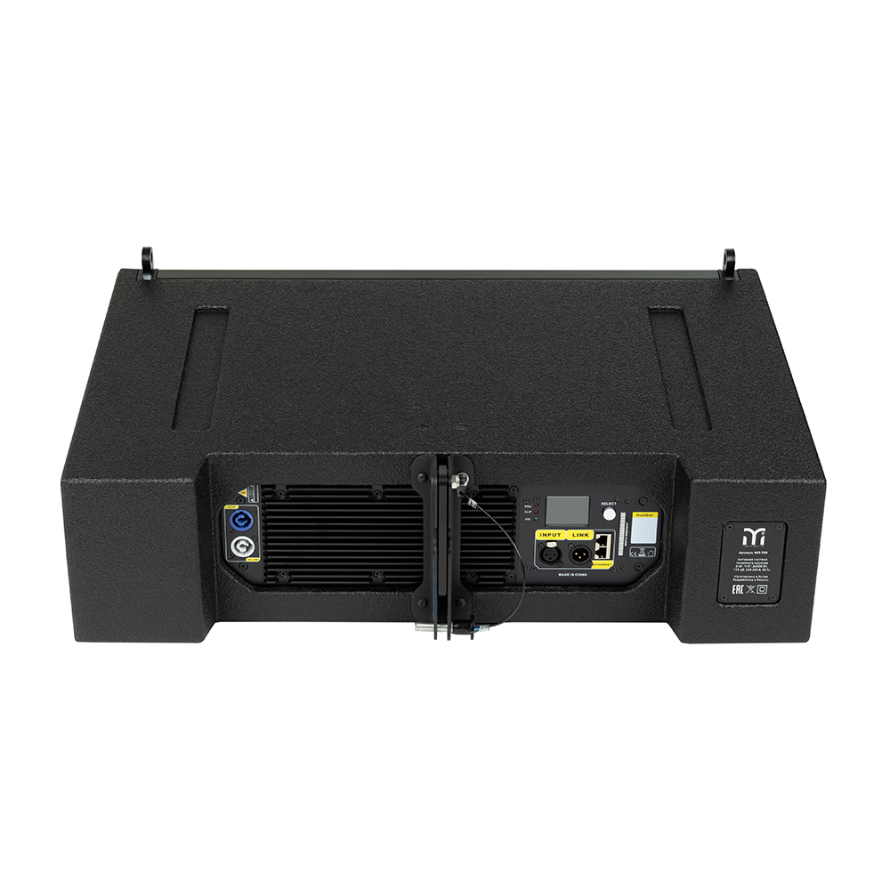 Активная система линейного массива, 3-полосная, 2х8", 1х3" 2х500Вт, 135дБ, акустическая фанера