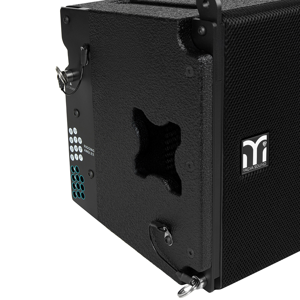 Пассивная система линейного массива, 2-полосная, 1x10" 1X3", 80/350Вт, 138/132дБ, акустическая  фанера