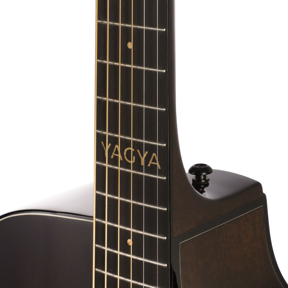 Гитара акустическая, 41", 4/4 красное дерево, темно-коричневый