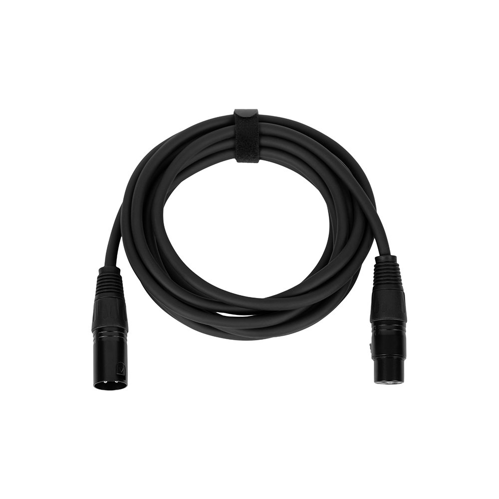 Кабель микрофонный, 6мм, 5м, ПВХ