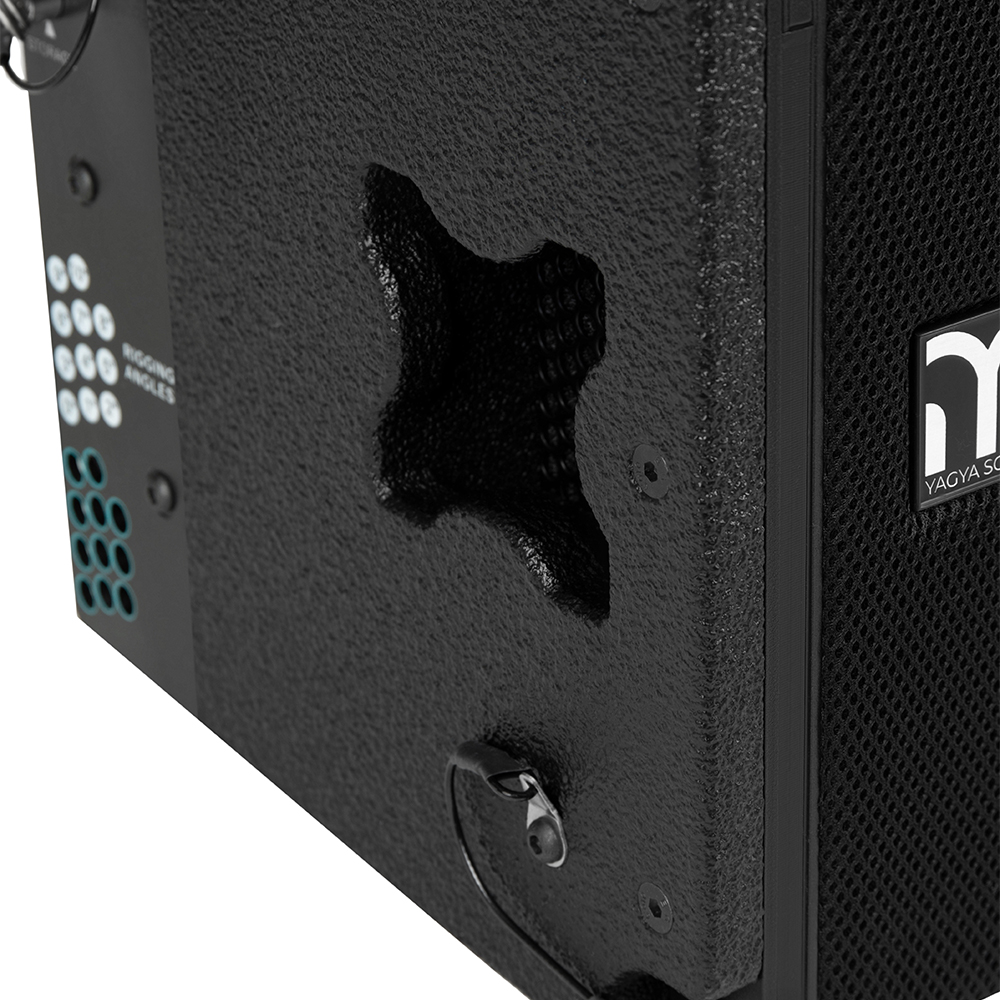 Пассивная система линейного массива, 2-полосная, 1x10" 1X3", 80/350Вт, 138/132дБ, акустическая  фанера