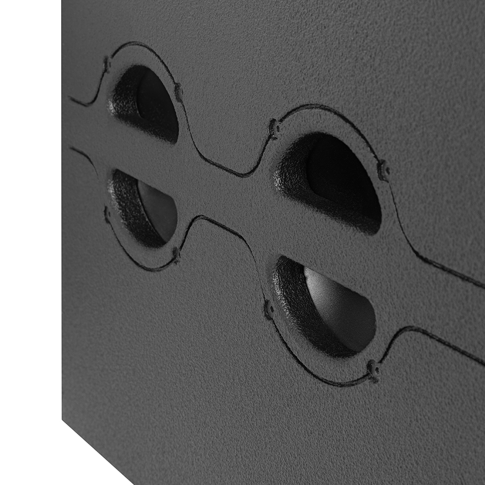 Активный сабвуфер, усилитель 1000Вт, 1х18", 135дБ, акустическая фанера