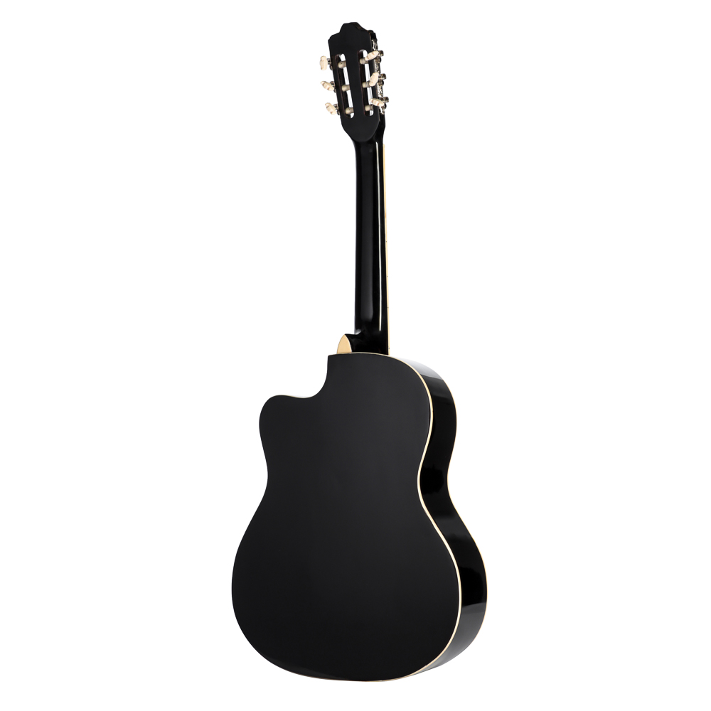 Гитара акустическая, 39", 4/4, липа, черный