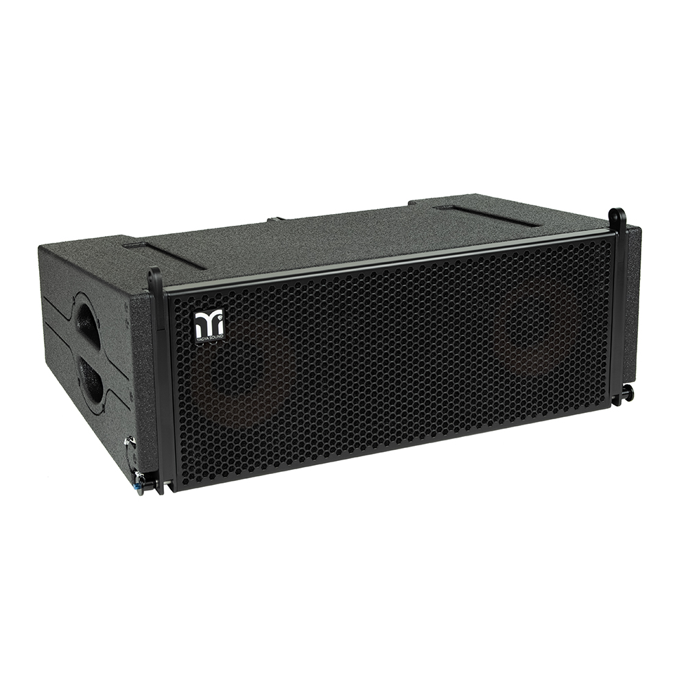 Активная система линейного массива, 3-полосная, 2х8", 1х3" 2х500Вт, 135дБ, акустическая фанера