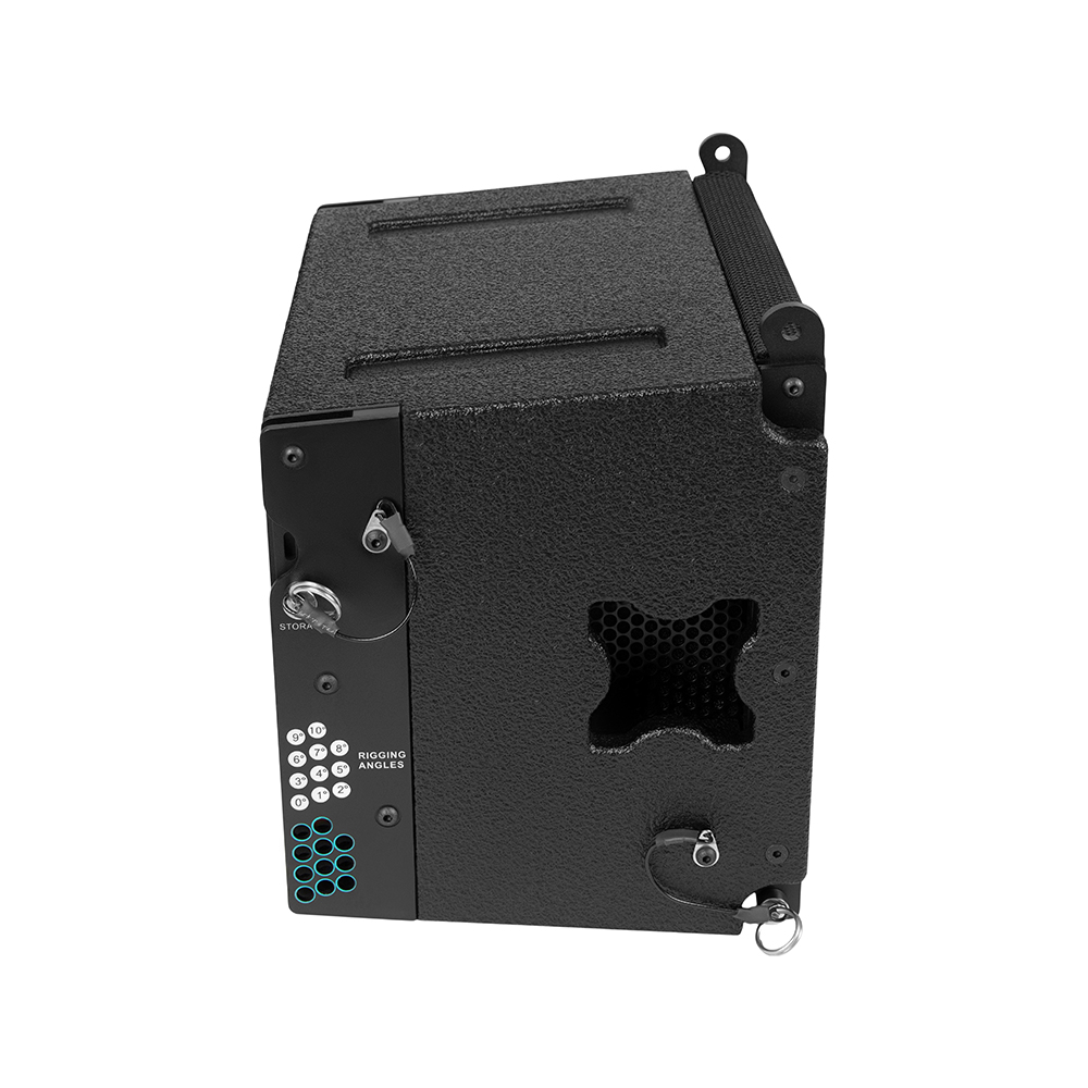 Пассивная система линейного массива, 2-полосная, 1x10" 1X3", 80/350Вт, 138/132дБ, акустическая  фанера