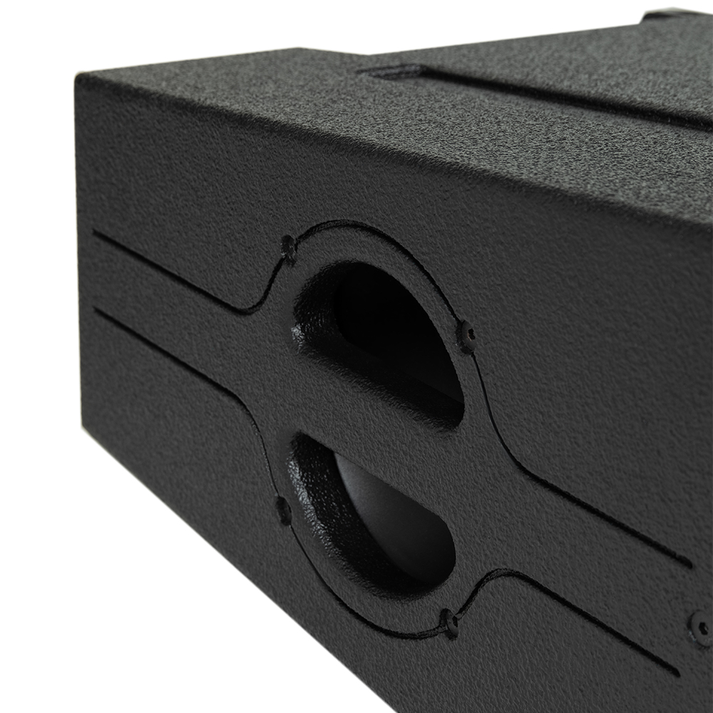 Активная система линейного массива, 3-полосная, 2х8", 1х3" 2х500Вт, 135дБ, акустическая фанера