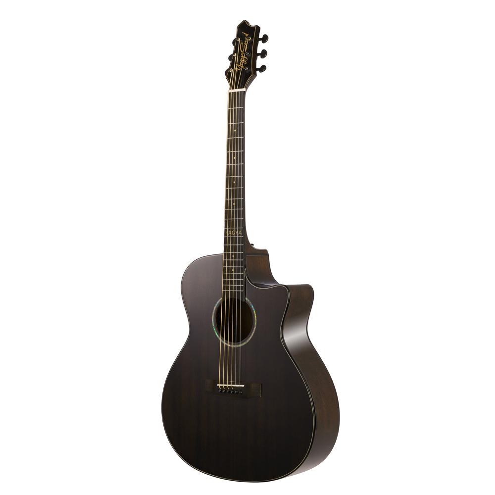 Гитара акустическая, 41", 4/4 красное дерево, темно-коричневый
