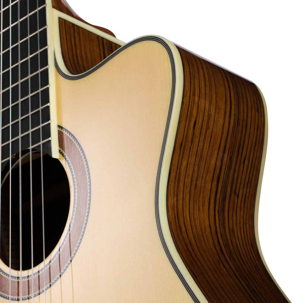 Гитара акустическая, 39", 4/4, ель, коричнево-бежевый